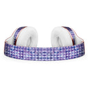 Purple Textured Triangle Pattern Full-Body Skin Kit for the Beats by Dre Solo 3 Wireless Headphones