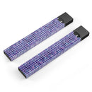 Purple Textured Triangle Pattern - Premium Decal Protective Skin-Wrap Sticker compatible with the Juul Labs vaping device