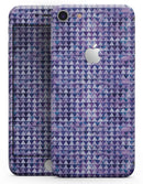 Purple Textured Triangle Pattern - Skin-kit for the iPhone 8 or 8 Plus