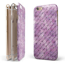 Purple Tribal Arrow Pattern iPhone 6/6s or 6/6s Plus 2-Piece Hybrid INK-Fuzed Case