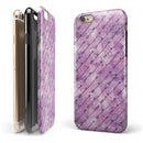 Purple Tribal Arrow Pattern iPhone 6/6s or 6/6s Plus 2-Piece Hybrid INK-Fuzed Case