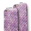 Purple Tribal Arrow Pattern iPhone 6/6s or 6/6s Plus 2-Piece Hybrid INK-Fuzed Case