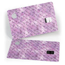 Purple Tribal Arrow Pattern - Premium Protective Decal Skin-Kit for the Apple Credit Card