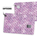 Purple Tribal Arrow Pattern - Premium Protective Decal Skin-Kit for the Apple Credit Card
