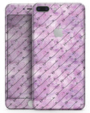 Purple Tribal Arrow Pattern - Skin-kit for the iPhone 8 or 8 Plus