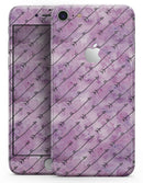 Purple Tribal Arrow Pattern - Skin-kit for the iPhone 8 or 8 Plus