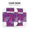 Purple Tropical - Full Body Skin Decal Wrap Kit for the Wireless Bluetooth Apple Airpods Pro, AirPods Gen 1 or Gen 2 with Wireless Charging