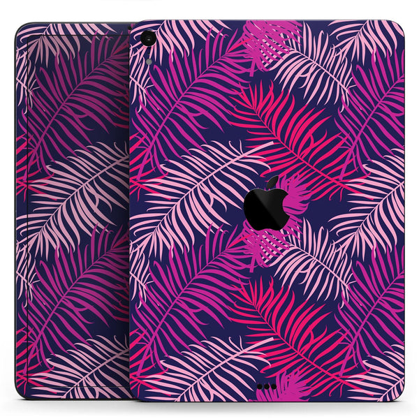 Purple Tropical - Full Body Skin Decal for the Apple iPad Pro 12.9", 11", 10.5", 9.7", Air or Mini (All Models Available)