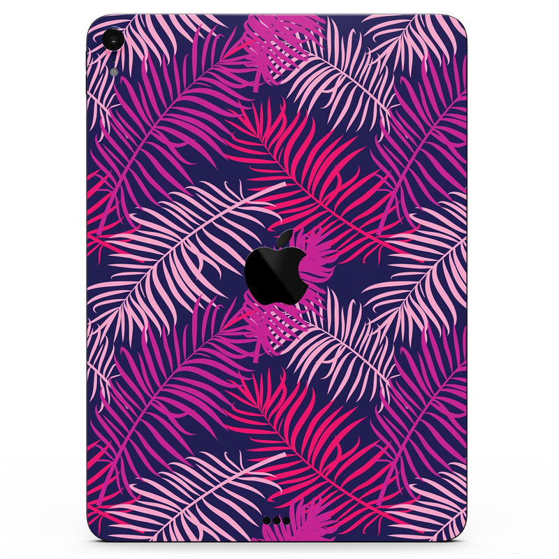 Purple Tropical - Full Body Skin Decal for the Apple iPad Pro 12.9", 11", 10.5", 9.7", Air or Mini (All Models Available)