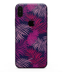 Purple Tropical - iPhone XS MAX, XS/X, 8/8+, 7/7+, 5/5S/SE Skin-Kit (All iPhones Available)