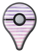Purple WaterColor Ombre Stripes Pokémon GO Plus Vinyl Protective Decal Skin Kit