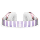 Purple WaterColor Ombre Stripes Full-Body Skin Kit for the Beats by Dre Solo 3 Wireless Headphones