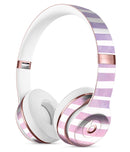 Purple WaterColor Ombre Stripes Full-Body Skin Kit for the Beats by Dre Solo 3 Wireless Headphones