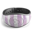 Purple WaterColor Ombre Stripes - Decal Skin Wrap Kit for the Disney Magic Band