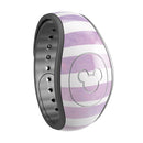 Purple WaterColor Ombre Stripes - Decal Skin Wrap Kit for the Disney Magic Band
