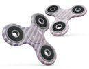 Purple WaterColor Ombre Stripes Full-Body Fidget Spinner Skin-Kit