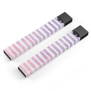 Purple WaterColor Ombre Stripes - Premium Decal Protective Skin-Wrap Sticker compatible with the Juul Labs vaping device