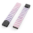 Purple WaterColor Ombre Stripes - Premium Decal Protective Skin-Wrap Sticker compatible with the Juul Labs vaping device