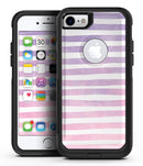 Purple WaterColor Ombre Stripes - iPhone 7 or 8 OtterBox Case & Skin Kits