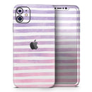 Purple WaterColor Ombre Stripes - Vinyl Skin Wrap for iPhone 17 Pro Max, 17 Pro, 17 Air, 17, 16 & All Models — Soft Matte or Ultra Gloss