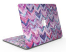 Purple Watercolor Chevron Pattern - MacBook Air Skin Kit