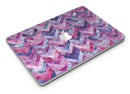 Purple Watercolor Chevron Pattern - MacBook Air Skin Kit