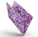 Purple Watercolor Chevron Pattern - MacBook Pro with Retina Display Full-Coverage Skin Kit