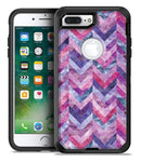 Purple Watercolor Chevron Pattern - iPhone 7 Plus/8 Plus OtterBox Case & Skin Kits