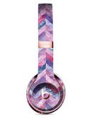 Purple Watercolor Chevron Pattern Full-Body Skin Kit for the Beats by Dre Solo 3 Wireless Headphones