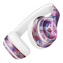 Purple Watercolor Chevron Pattern Full-Body Skin Kit for the Beats by Dre Solo 3 Wireless Headphones