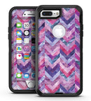 Purple Watercolor Chevron Pattern - iPhone 7 Plus/8 Plus OtterBox Case & Skin Kits