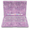 Purple Watercolor Cross Hatch - MacBook Air Skin Kit