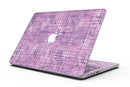 Purple Watercolor Cross Hatch - MacBook Pro with Retina Display Full-Coverage Skin Kit