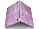 Purple Watercolor Cross Hatch - MacBook Pro with Retina Display Full-Coverage Skin Kit