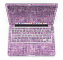 Purple Watercolor Cross Hatch - MacBook Pro with Retina Display Full-Coverage Skin Kit