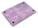 Purple Watercolor Cross Hatch - MacBook Pro with Retina Display Full-Coverage Skin Kit