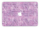 Purple Watercolor Cross Hatch - MacBook Pro with Retina Display Full-Coverage Skin Kit