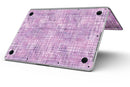 Purple Watercolor Cross Hatch - MacBook Pro with Retina Display Full-Coverage Skin Kit