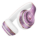 Purple Watercolor Cross Hatch Full-Body Skin Kit for the Beats by Dre Solo 3 Wireless Headphones