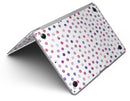 Purple Watercolor Dots over White - MacBook Air Skin Kit