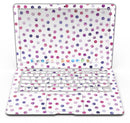 Purple Watercolor Dots over White - MacBook Air Skin Kit