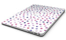 Purple Watercolor Dots over White - MacBook Air Skin Kit