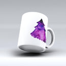 The-Purple-Watercolor-Evergreen-Tree-ink-fuzed-Ceramic-Coffee-Mug