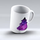 The-Purple-Watercolor-Evergreen-Tree-ink-fuzed-Ceramic-Coffee-Mug