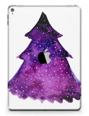 Purple Watercolor Evergreen Tree - iPad Pro 97 - View 3.jpg