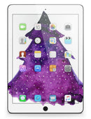 Purple Watercolor Evergreen Tree - iPad Pro 97 - View 8.jpg