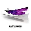 Purple Watercolor Evergreen Tree - Premium Protective Decal Skin-Kit for the Apple Credit Card