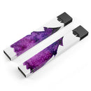 Purple Watercolor Evergreen Tree - Premium Decal Protective Skin-Wrap Sticker compatible with the Juul Labs vaping device