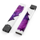 Purple Watercolor Evergreen Tree - Premium Decal Protective Skin-Wrap Sticker compatible with the Juul Labs vaping device