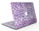Purple Watercolor Giraffe Pattern - MacBook Air Skin Kit